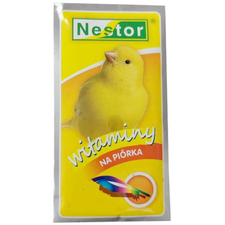 Nestor Witaminy dla kanarków na piórka - All4Animals