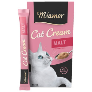 Miamor Cat Confect Malt Cream 6x15g - All4Animals