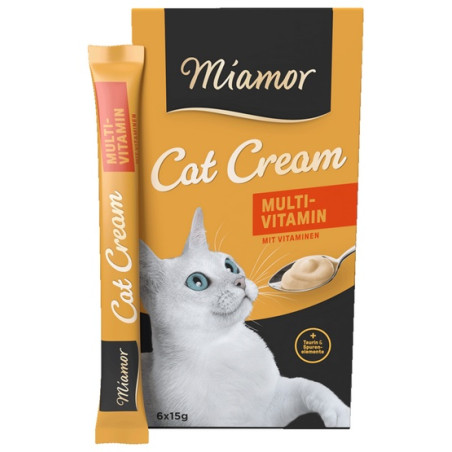 Miamor Cat Confect Multi-Vitamin Cream 6x15g - All4Animals