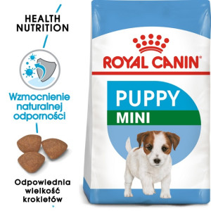 Royal Canin Mini Puppy karma sucha dla szczeniąt, od 2 do 10 miesiąca życia, ras małych 800g - All4Animals