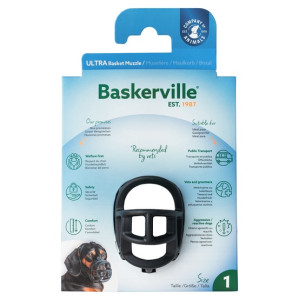 Baskerville Kaganiec Ultra-1 czarny - All4Animals