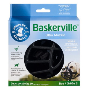 Baskerville Kaganiec Ultra-5 czarny - All4Animals
