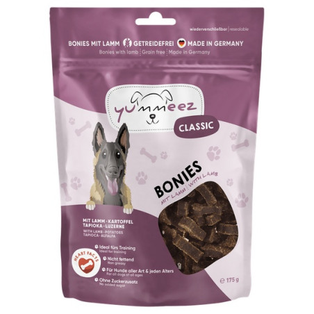 Yummeez bezzbożowe Kosteczki Jagnięce 175g - All4Animals