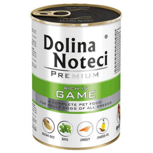 Dolina Noteci Premium Pies Dziczyzna puszka 400g - All4Animals