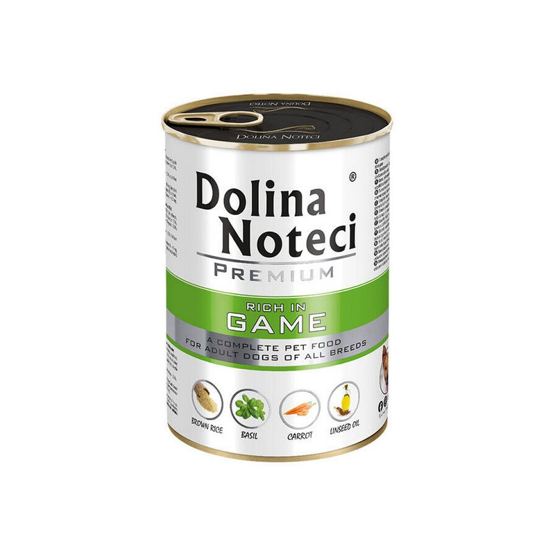 Dolina Noteci Premium Pies Dziczyzna puszka 400g - All4Animals