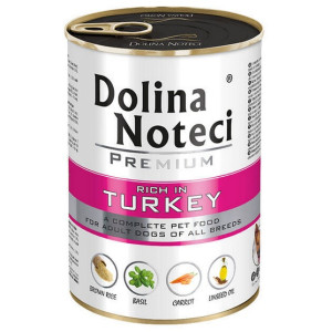 Dolina Noteci Premium Pies Indyk puszka 400g - All4Animals