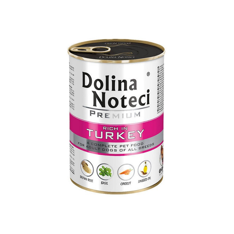 Dolina Noteci Premium Pies Indyk puszka 400g - All4Animals