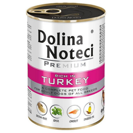 Dolina Noteci Premium Pies Indyk puszka 400g - All4Animals