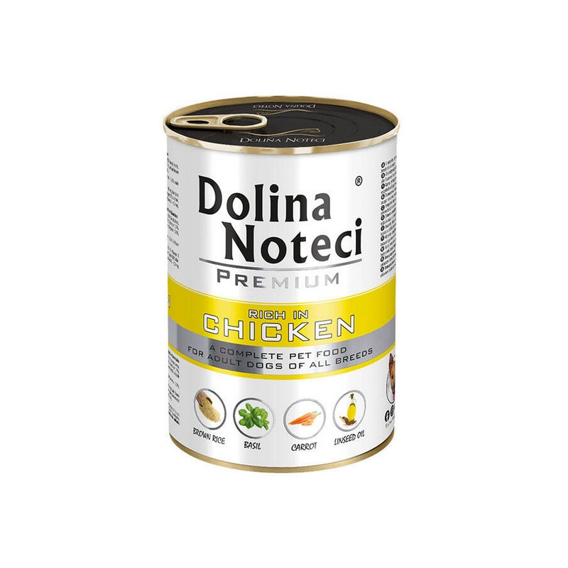 Dolina Noteci Premium Pies Kurczak puszka 400g - All4Animals