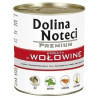 Dolina Noteci Premium Pies Wołowina puszka 400g - All4Animals