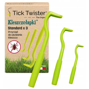 Kleszczołapki - przyrząd do usuwania kleszczy - haczyki 3szt - All4Animals