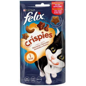 Felix Crispies Wołowina i Kurczak 45g - All4Animals