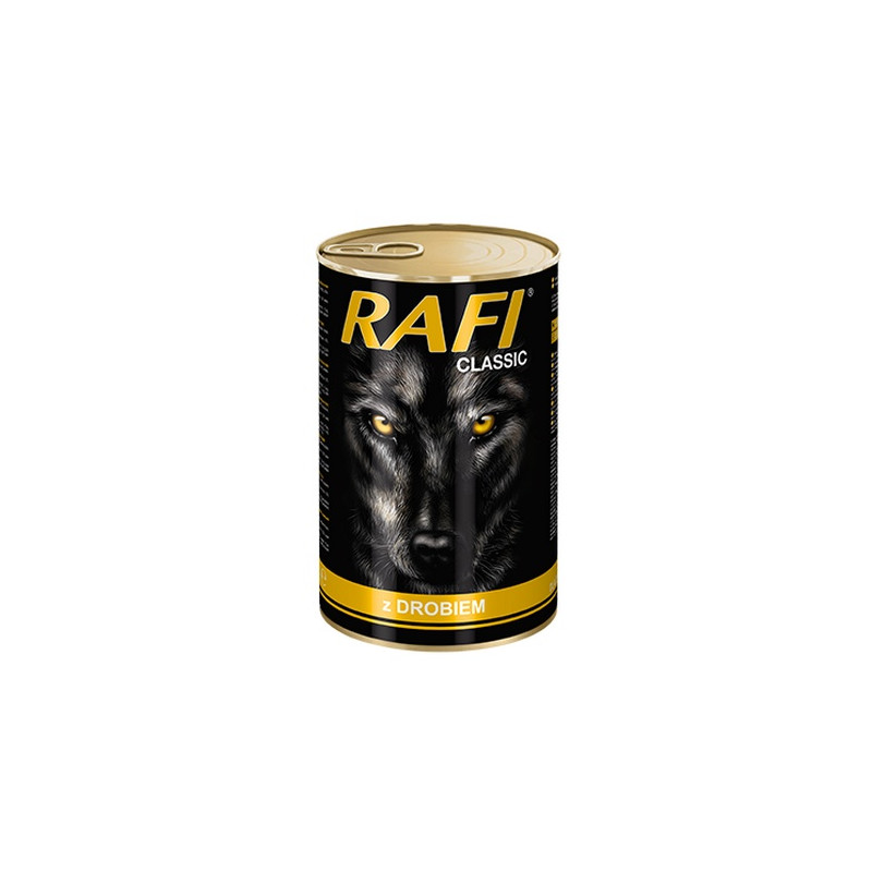 Rafi Pies Classic Drób w sosie 1240g - All4Animals