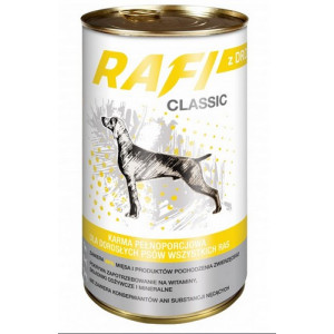 Rafi Pies Classic Drób w sosie 1240g - All4Animals