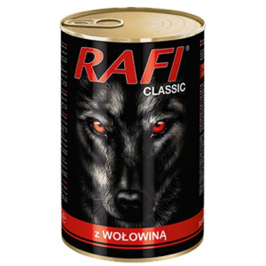 Rafi Pies Classic Wołowina w sosie 1240g - All4Animals