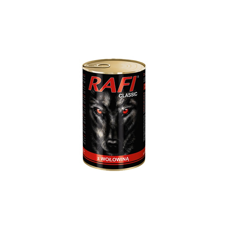 Rafi Pies Classic Wołowina w sosie 1240g - All4Animals