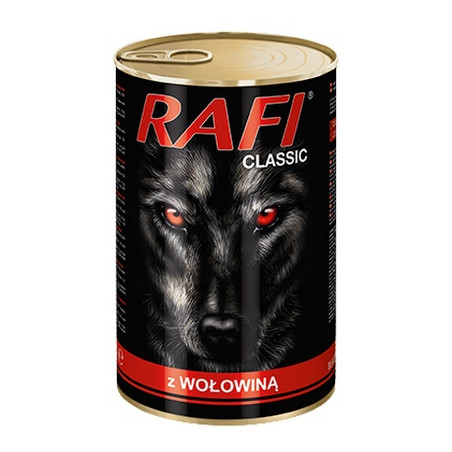 Rafi Pies Classic Wołowina w sosie 1240g - All4Animals