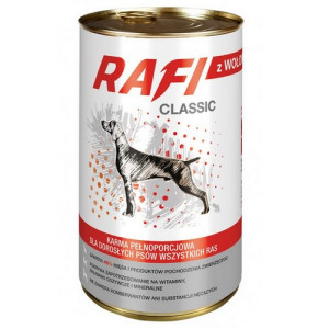 Rafi Pies Classic Wołowina w sosie 1240g - All4Animals