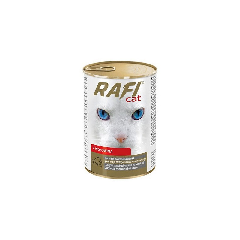 Rafi Kot Wołowina w sosie 415g - All4Animals