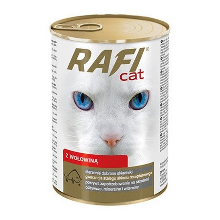 Rafi Kot Wołowina w sosie 415g - All4Animals