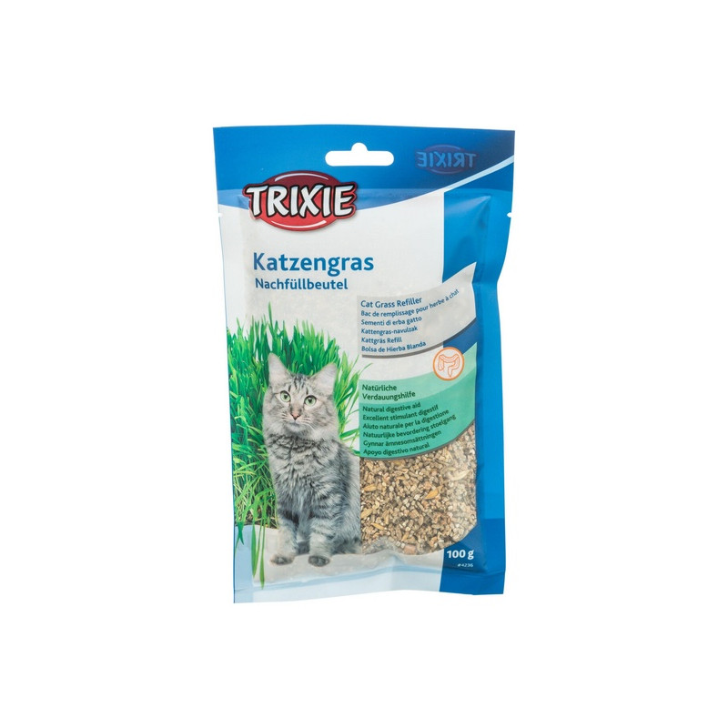 Trixie Trawa dla kota w woreczku 100g [4236] - All4Animals
