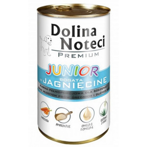 Dolina Noteci Premium Pies Junior Jagnięcina puszka 400g - All4Animals