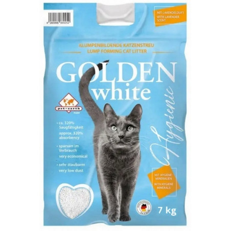 Żwirek Golden Grey White 7kg - All4Animals