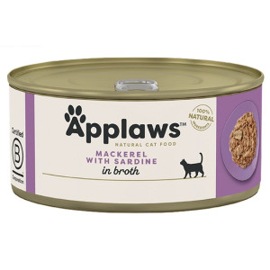 Applaws puszka dla kota Makrela i Sardynki 70g - All4Animals