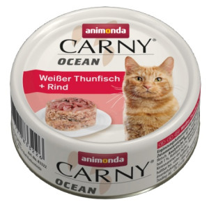 Animonda Carny Ocean tuńczyk i wołowina 80g - All4Animals