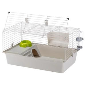 Ferplast Klatka Cavie 80 biała [57054070] ^ - All4Animals