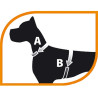 Ferplast Ergocomfort P Szelki M szary [75464921] - All4Animals
