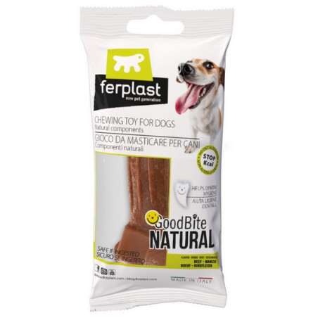 Ferplast GoodBite Natural SinglePack Wołowina 1szt M 70g - All4Animals