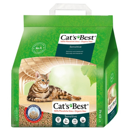 Cat's Best Sensitive 8L / 2,9kg - All4Animals
