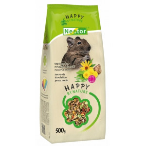 Nestor Pokarm Koszatniczka topinambur, nasiona traw, mniszek lekarski 700ml - All4Animals