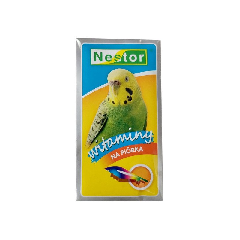 Nestor Witaminy dla małych papug - na piórka - All4Animals