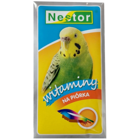 Nestor Witaminy dla małych papug - na piórka - All4Animals