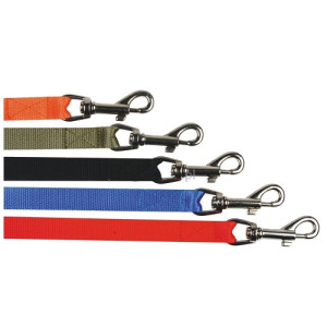 CHABA Smycz taśma - 16mm niebieska - All4Animals