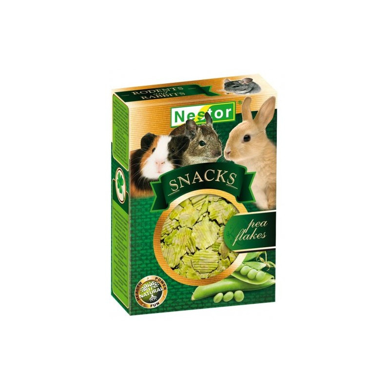 Nestor Snacks - płatki grochu 45g - All4Animals