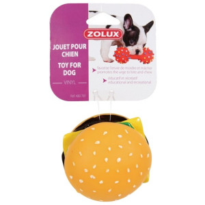 Zolux Zabawka winylowa hamburger 8cm [480781] - All4Animals