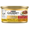Gourmet Gold Kurczak i wątróbka w sosie 85g - All4Animals