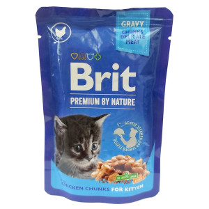 Brit Premium Cat Kitten Kurczak saszetka 100g - All4Animals