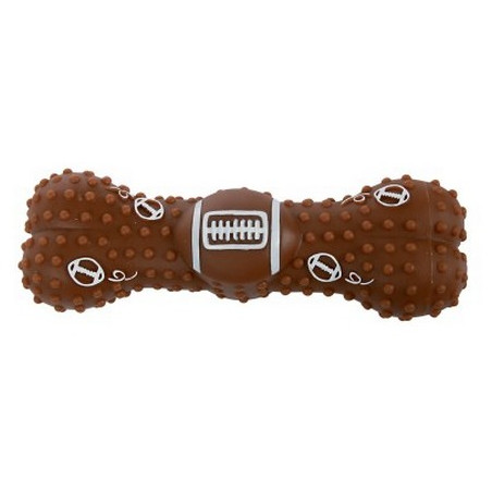 Zolux Zabawka winylowa piłka-kość do rugby 15cm [480777] - All4Animals