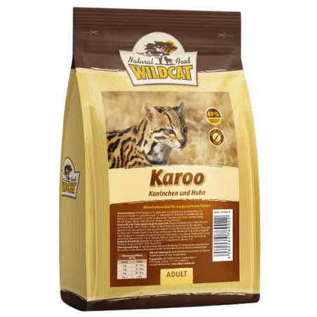 Wildcat Karoo - królik i drób 500g - All4Animals
