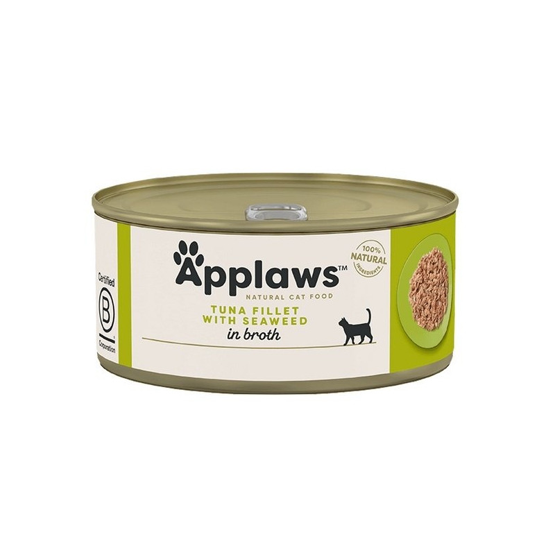 Applaws puszka dla kota Tuńczyk i Wodorosty 70g - All4Animals