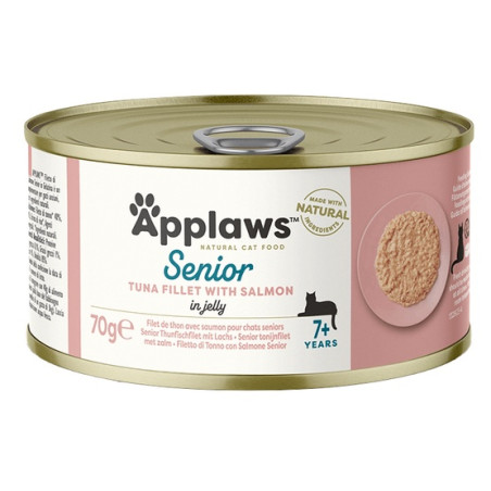 Applaws puszka dla kota Senior tuńczyk & łosoś 70g - All4Animals