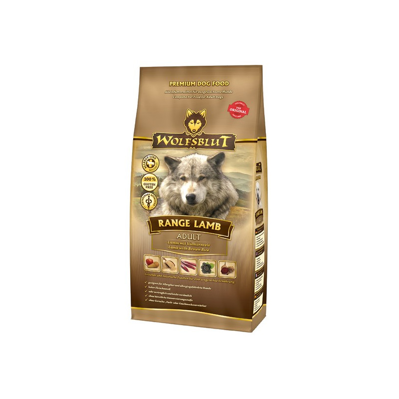 Wolfsblut Dog Range Lamb Adult - jagnięcina i ryż 2kg - All4Animals