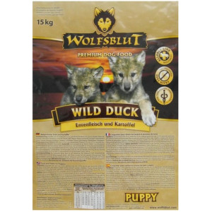 Wolfsblut Dog Wild Duck Puppy - kaczka i bataty 2kg - All4Animals