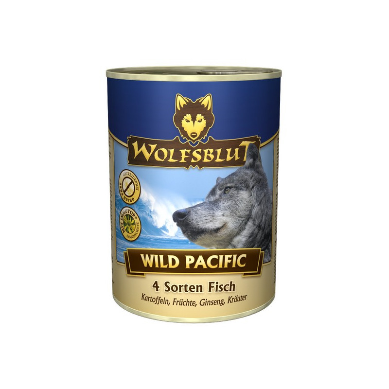 Wolfsblut Dog Wild Pacific - ryby i ziemniaki puszka 395g - All4Animals
