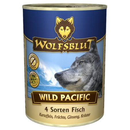Wolfsblut Dog Wild Pacific - ryby i ziemniaki puszka 395g - All4Animals
