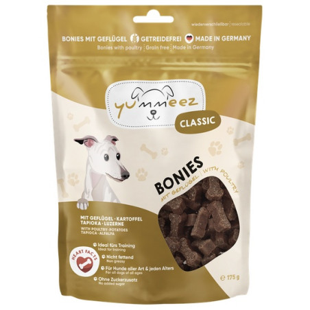 Yummeez bezzbożowe Kosteczki Drobiowe 175g - All4Animals